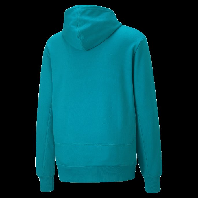 Puma På Tilbud Deep Aqua Pivot Emb Basketball Hettegenser For Menn