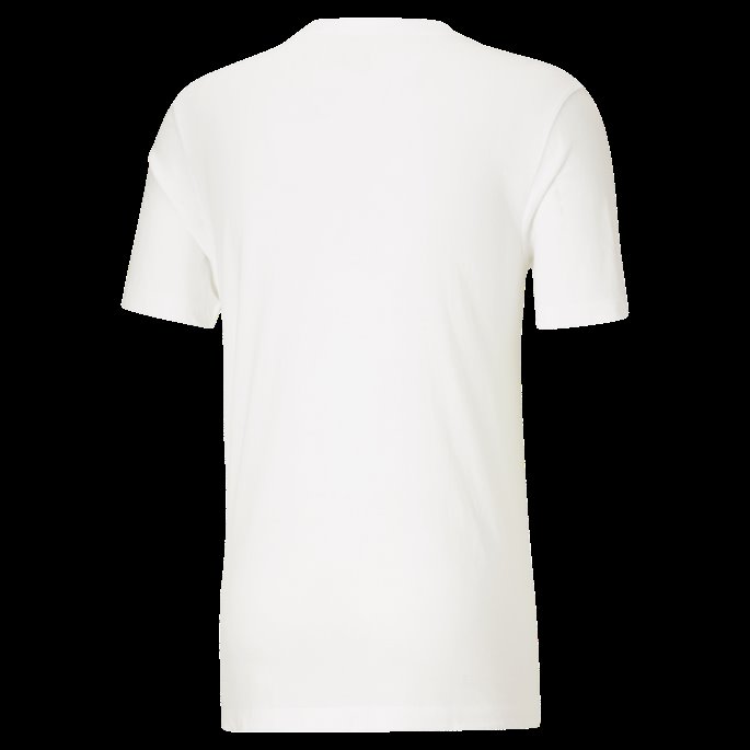 Puma På Tilbud Classics Logo Herre-t-skjorte Hvit-svart