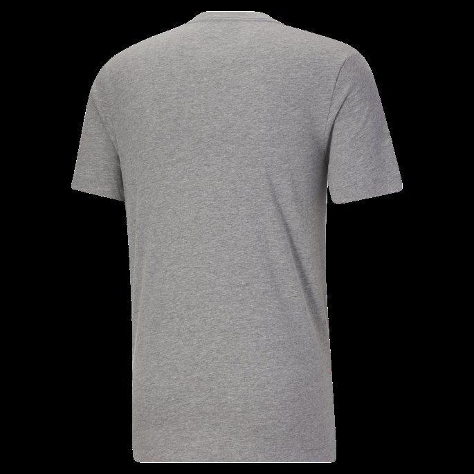 Classics Logo Herre-t-skjorte Mellomgrå Lyng-hvit Puma På Salg