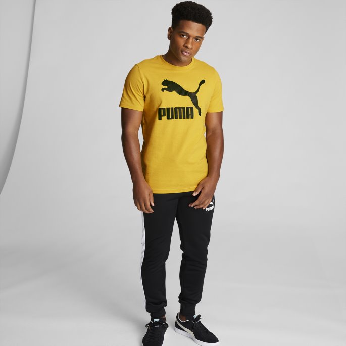 Classics Logo Herre-t-skjorte Bambus Puma På Salg