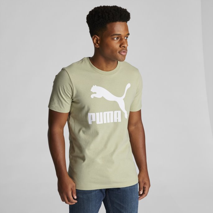 Spring Moss Classics Logo Herre T-skjorte Puma På Salg