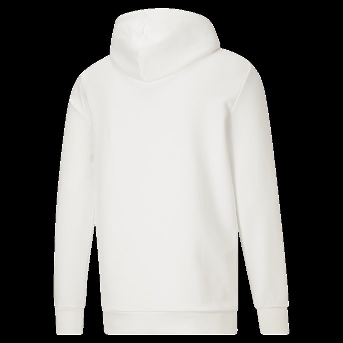 Puma På Tilbud Hvit-bambus Klassikere Hettegenser Med Logo For Menn Fl