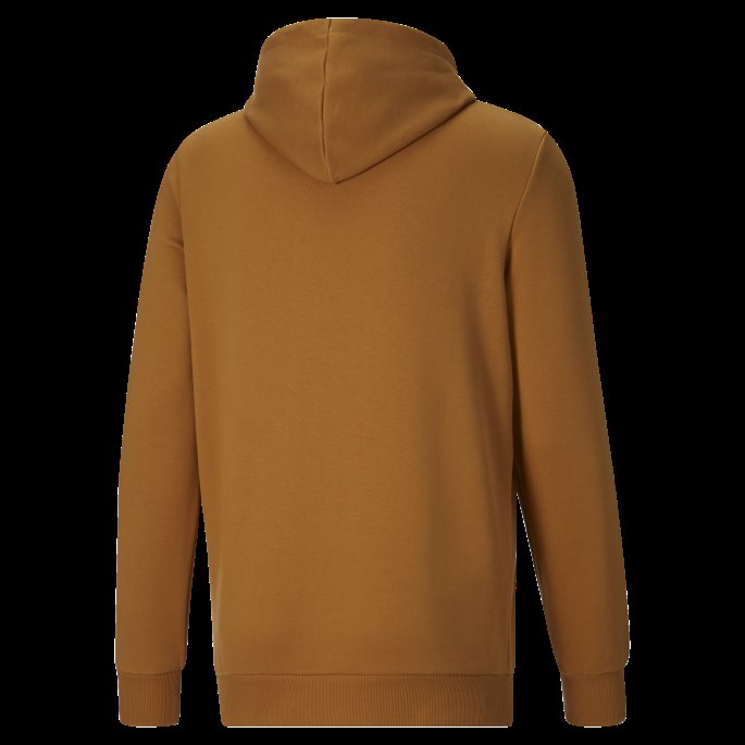 Desert Tan Puma På Tilbud Klassikere Logo Hettegenser For Menn Fl