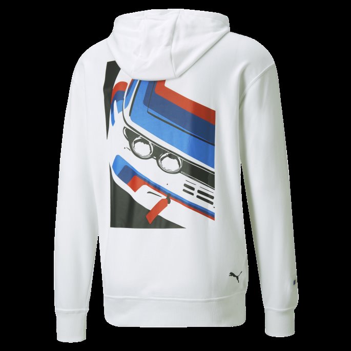 Bmw M Motorsport Statement Hettegenser For Menn Puma På Tilbud Hvit