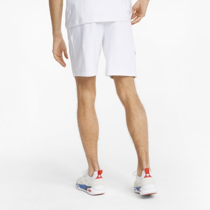 Puma På Tilbud Hvit Bmw M Motorsport Statement Svetteshorts For Menn
