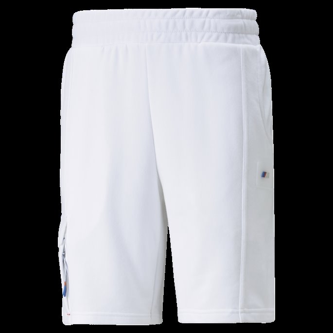 Puma På Tilbud Hvit Bmw M Motorsport Statement Svetteshorts For Menn