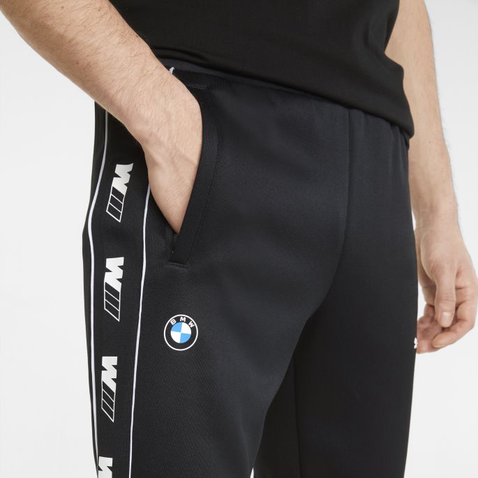 Puma På Tilbud Bmw M Motorsport T7 Treningsbukser For Menn Svart
