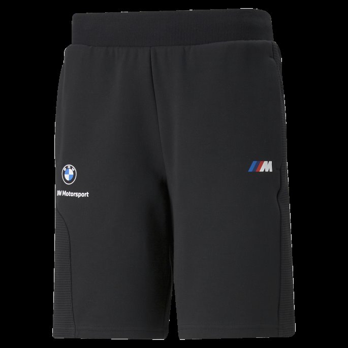 Bmw M Motorsport Svetteshorts For Menn Bomull Svart Puma På Salg