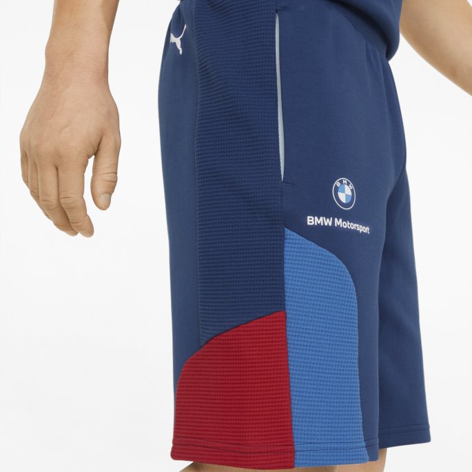 Bmw M Motorsport Svetteshorts For Menn Puma På Salg Eiendom Blå-m Farge