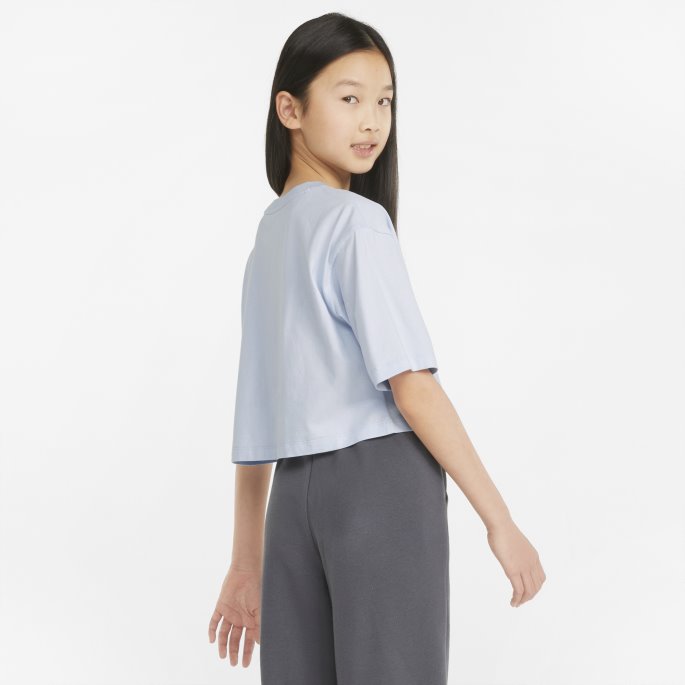 Arctic Ice Grl Cropped Youth Tee Puma På Salg