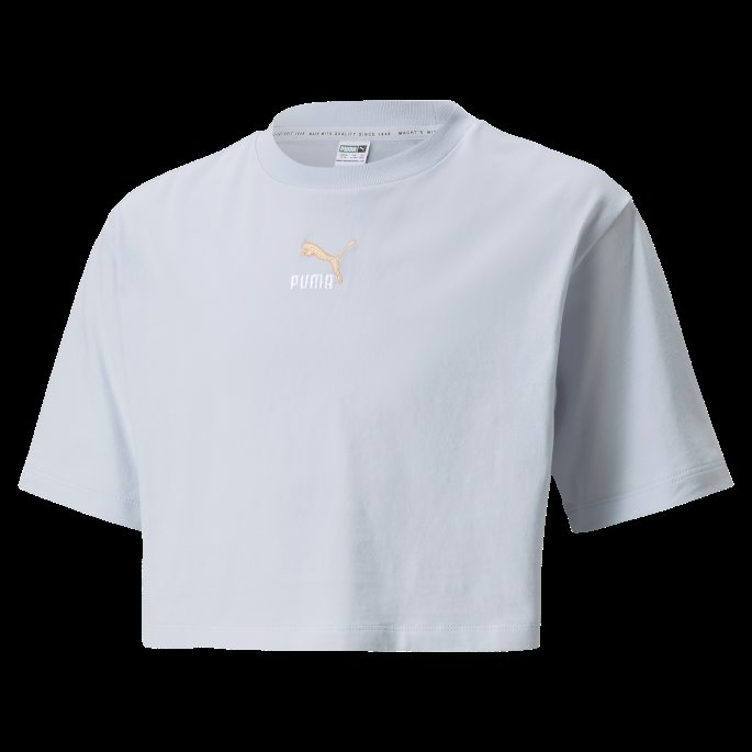 Arctic Ice Puma På Tilbud Grl Cropped Tee Store Barn