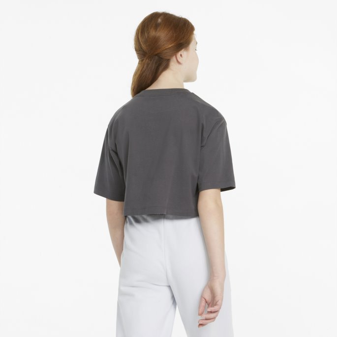 Asfalt Puma På Salg Grl Cropped Ungdoms-t-skjorte
