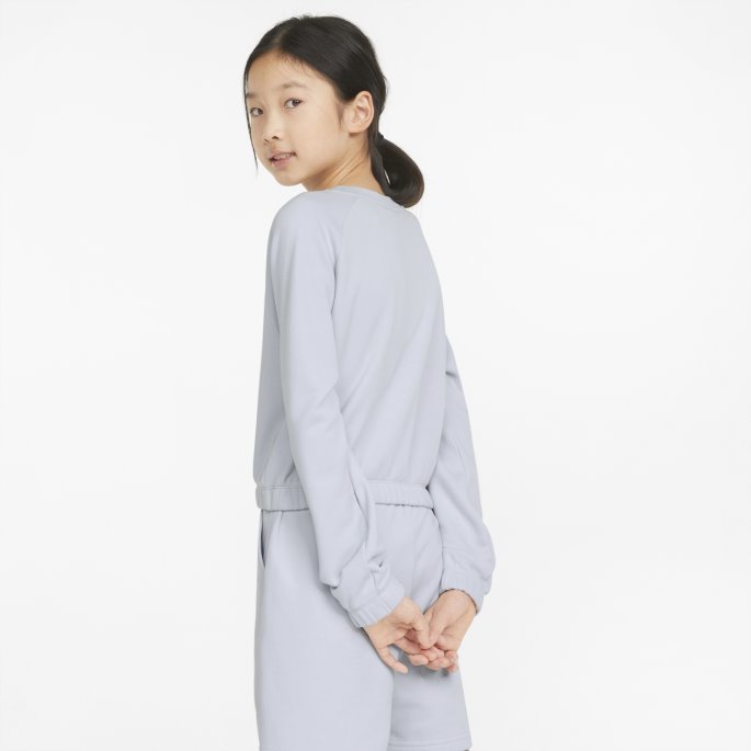 Puma På Tilbud Arctic Ice Grl Cropped Crew Neck Ungdomsgenser