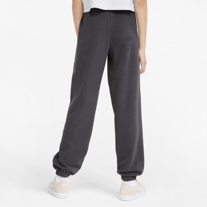Grl Relaxed Fit Ungdoms Joggebukse Asfalt Puma På Tilbud