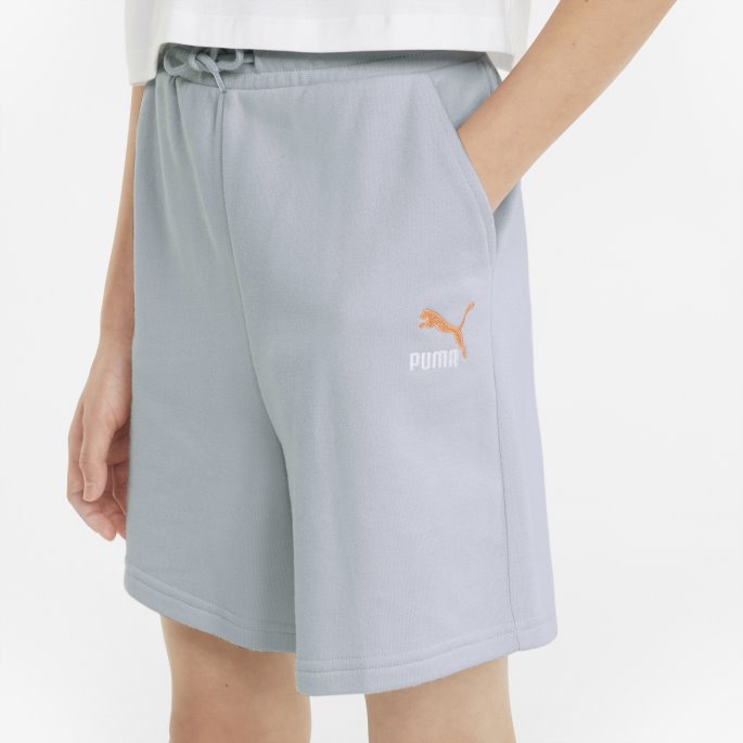 Arctic Ice Grl Relaxed Fit Ungdomsshorts Puma På Tilbud