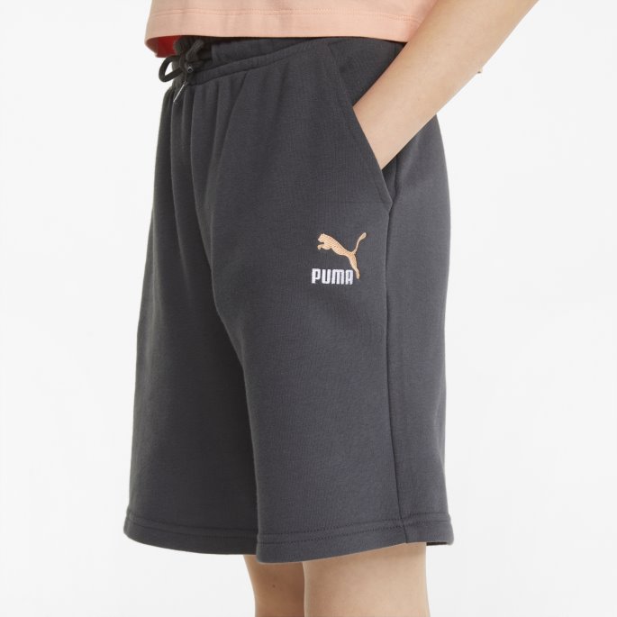 Asfalt Puma På Tilbud Grl Relaxed Fit Shorts Store Barn