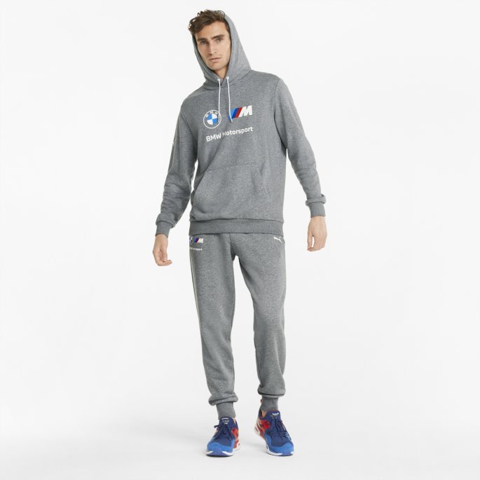 Puma På Tilbud Bmw M Motorsport Nødvendighet Joggebukser For Menn Mellomgrå Lyng