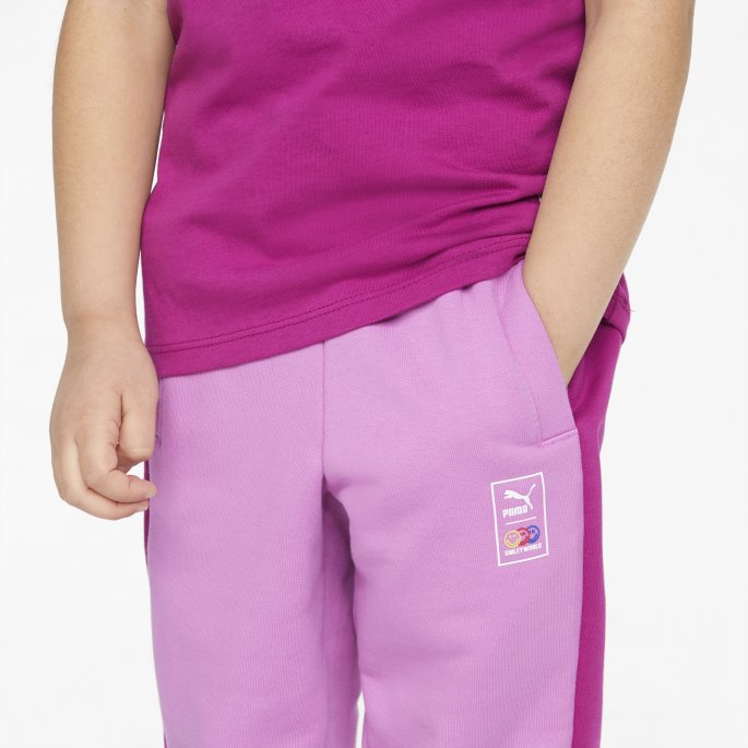 Opera Mauve Puma På Tilbud X Smileyworld T7 Treningsbukser For Barn