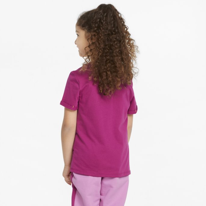 Puma På Tilbud X Smileyworld Kids' Tee Festival Fuchsia