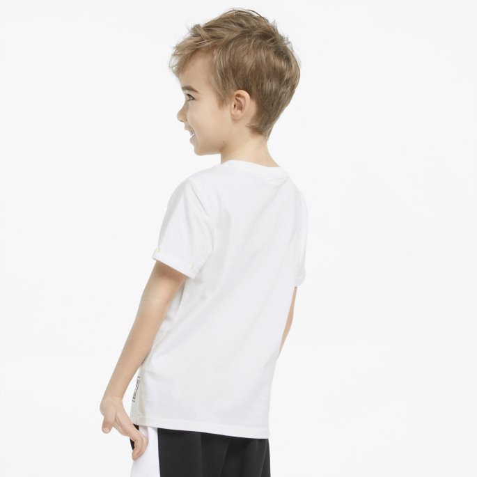 Puma På Tilbud X Smileyworld Barneskjorte Hvit-smileyworld