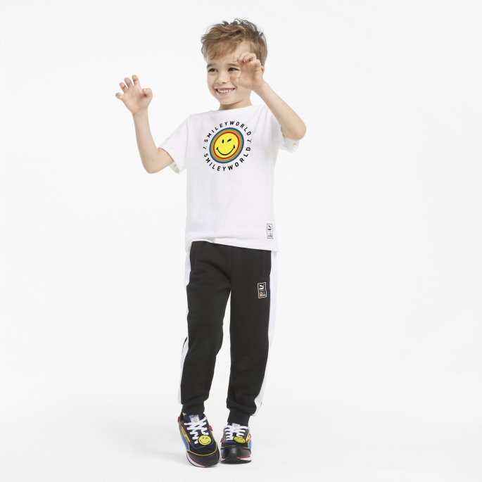 Puma På Tilbud X Smileyworld Barneskjorte Hvit-smileyworld