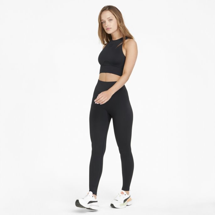 Infuse Evoknit Dameleggings Svart Puma På Salg