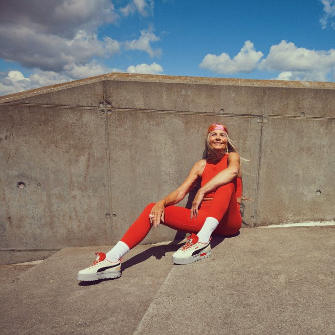 Infuse Evoknit Kvinners Leggings Puma På Salg Brent Rød