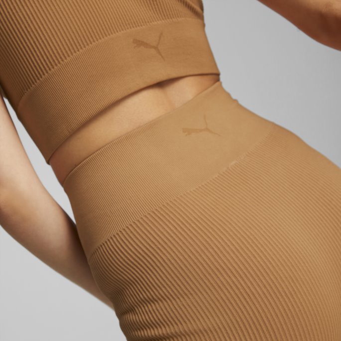 Desert Tan Infuse Evoknit Kvinners Leggings Puma På Salg