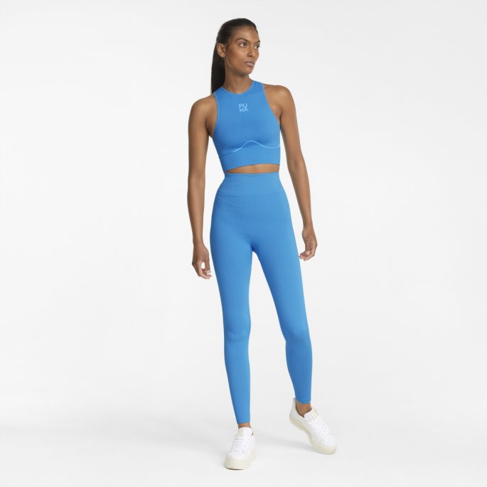 Puma På Tilbud Bleu Azur Infuse Evoknit Dameleggings