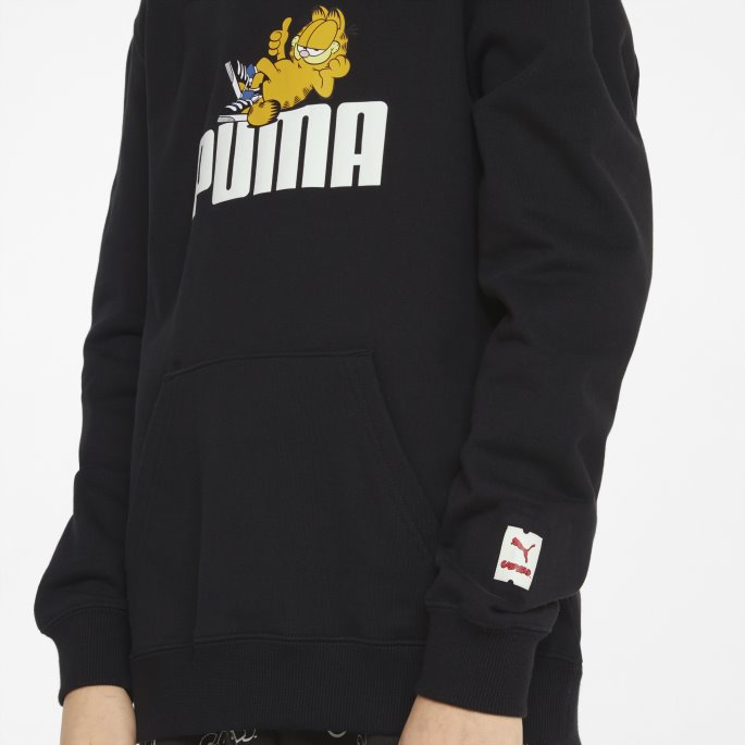 Puma På Tilbud X Garfield Ungdomshettegenser Svart