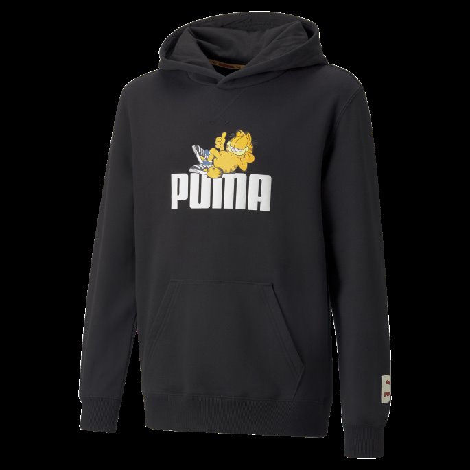 Puma På Tilbud X Garfield Ungdomshettegenser Svart