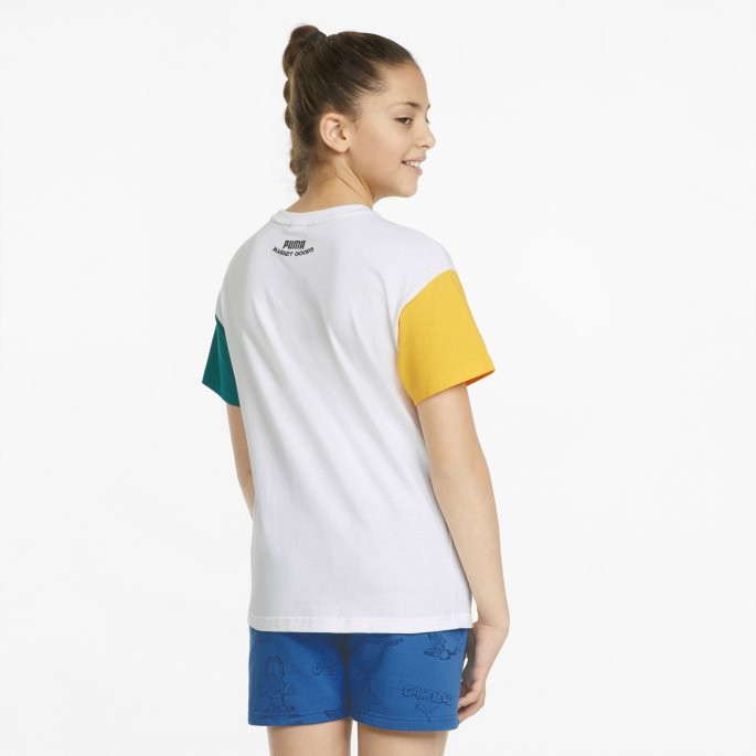 Puma På Tilbud X Garfield Ungdomst-skjorte Hvit