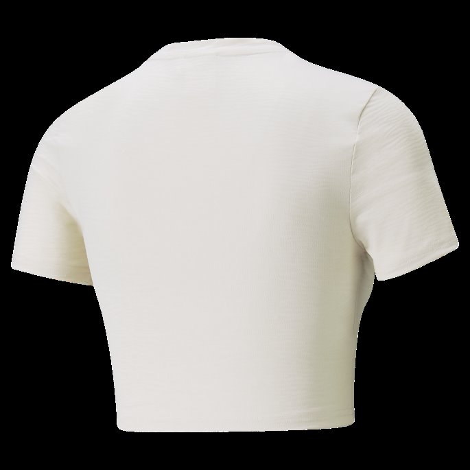 White Snow Tiger Cropped Tight Dame T-skjorte Puma På Salg