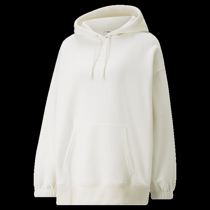 Ingen Farge Puma På Tilbud Klassikere Oversized Hettegenser For Kvinner