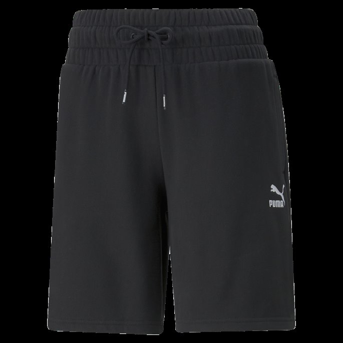 Puma På Tilbud Svarte Klassikere Dameshorts Med Høy Midje Fra Pedroche