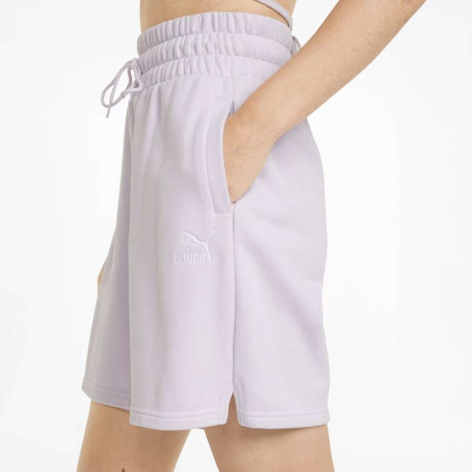Lavendel Tåkeklassikere Dameshorts Med Høy Midje Fra Pedroche Puma På Salg