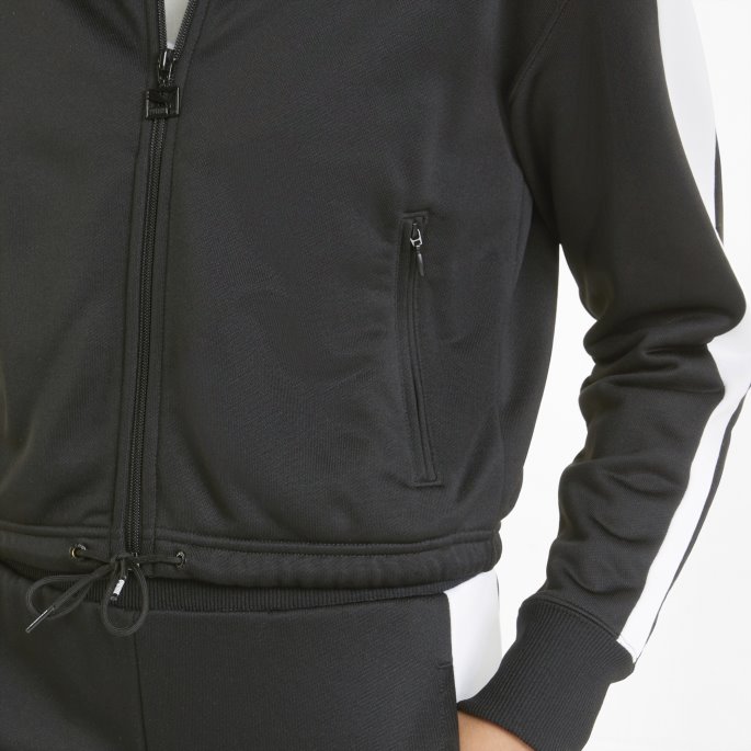 Puma På Tilbud Svart T7 Crop Track Damejakke