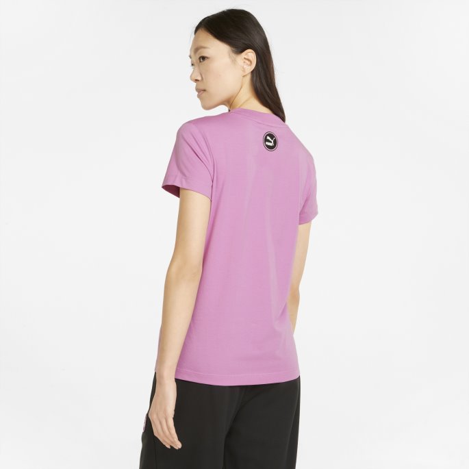 Opera Mauve Swxp Grafisk T-skjorte For Kvinner Puma På Salg