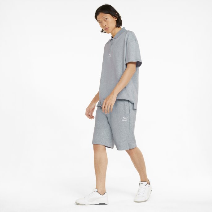 Lys Grå Lyng Puma På Tilbud Classics Longline Herreshorts