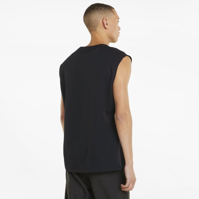 Puma På Tilbud Svart Klassikere Avslappet Tanktopp For Menn