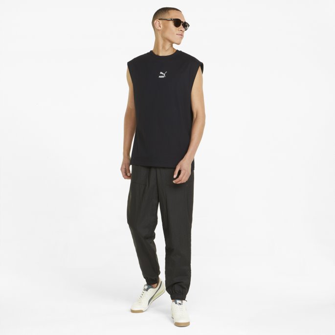 Puma På Tilbud Svart Klassikere Avslappet Tanktopp For Menn