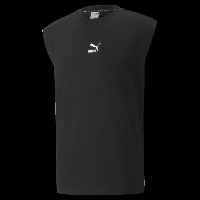 Puma På Tilbud Svart Klassikere Avslappet Tanktopp For Menn
