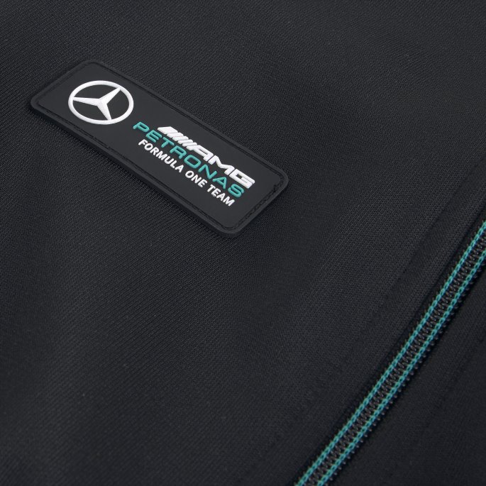 Svart Puma På Tilbud Mercedes F1 T7 Treningsjakke For Menn
