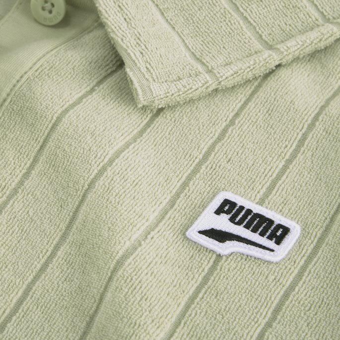Spring Moss Downtown Toweling Dame Poloskjorte Puma På Salg