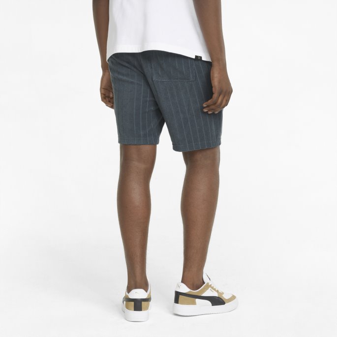 Puma På Salg Downtown Toweling Menns Shorts Mørk Skifer