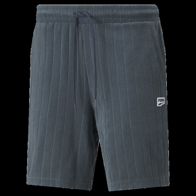 Puma På Salg Downtown Toweling Menns Shorts Mørk Skifer
