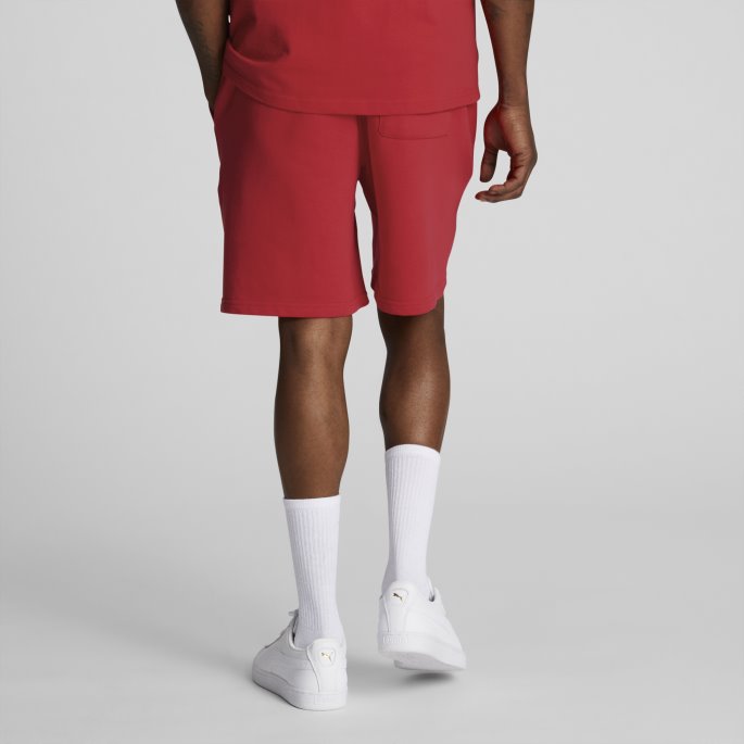 Puma På Tilbud X Tmc Hverdagshussle Sweatshorts Høyrisiko Rød