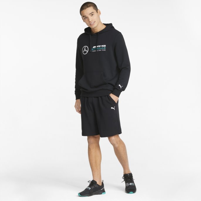 Mercedes-amg Petronas Essentials Shorts Svart Puma På Salg