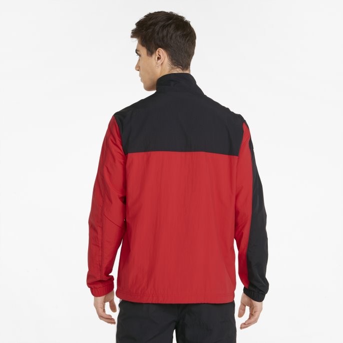 Puma På Tilbud Rosso Corsa Scuderia Ferrari Race Statement Herrejakke