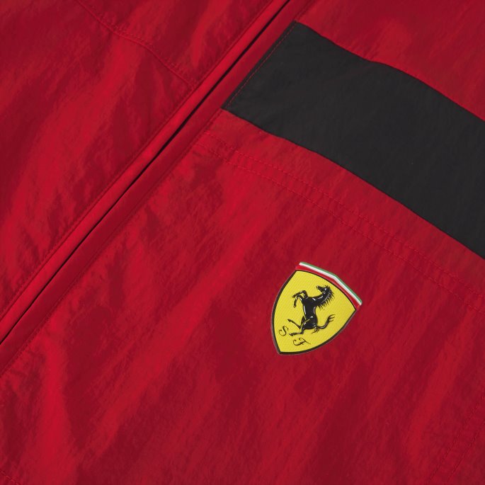 Puma På Tilbud Rosso Corsa Scuderia Ferrari Race Statement Herrejakke